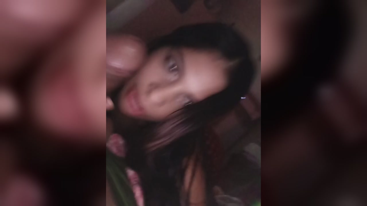 Brunette Solo Webcam Blowjob With Deepthroat Tease